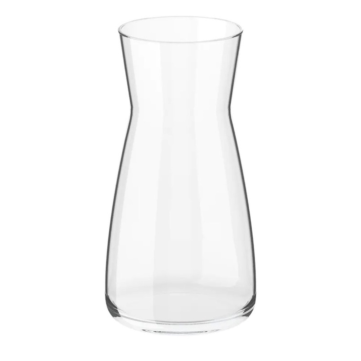 KARAFF CARAFE CLEAR GLASS 1Liter JUG GELAS KACA PASU BUNGA KACA JERNIH ...