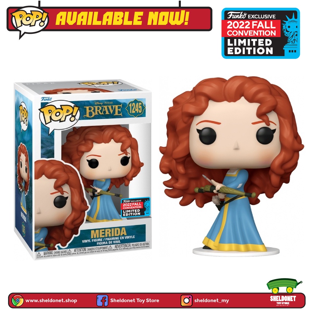 Funko Pop! Disney: Brave - Merida [Fall Convention Exclusive 2022 ...