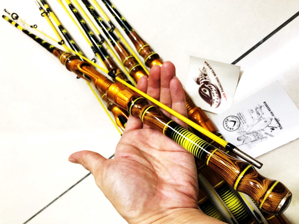 SKYGITZ MALAYSIA JORAN UDANG HANDMADE CUSTOM KAYU JATI NIBUNG SUPER ...