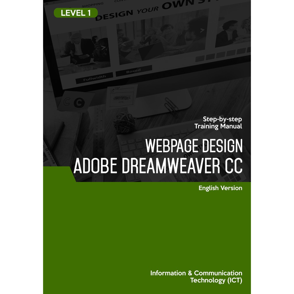 Webpage Design (Adobe Dreamweaver CC 2019) Level 1 | Shopee Malaysia