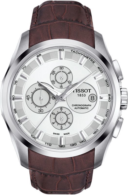 TISSOT T035.627 MEN COUTURIER AUTOMATIC CHRONOGRAPH SWISS READY