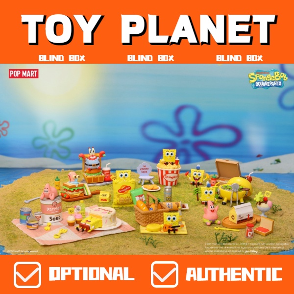 [TOY PLANET]SpongeBob SquarePants Picnic party series toy doll cute ...