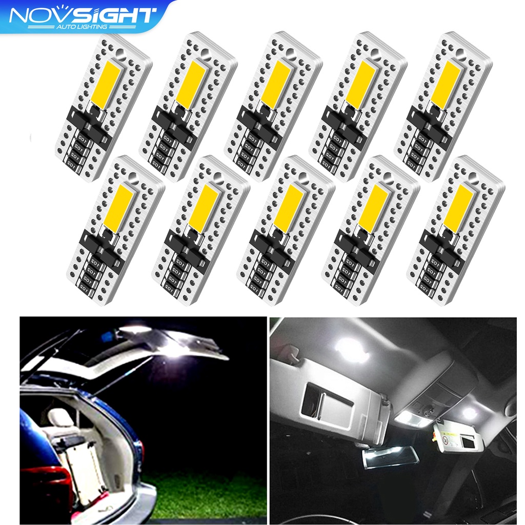 Novsight T10 Car LED Reading Light 7020 Chip 6000K High Brightness (10 ...