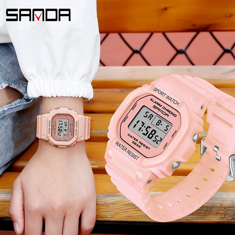 Led watch online shopee