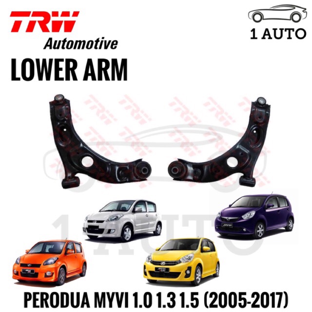 Trw Front Lower Arm For Perodua Myvi Myvi Lagi Best Piece Shopee Malaysia