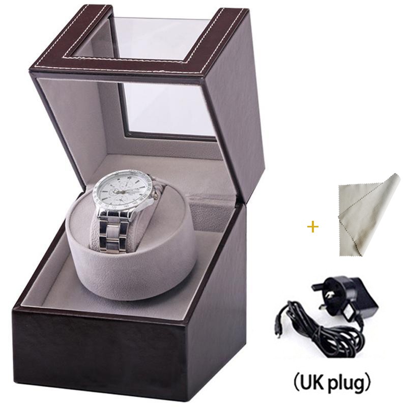 Single Watch Winder Watch Winders for Automatic Watch Dust Proof Mechanical Watch Box Leather Motor Shaker Watch Box Shopee Malaysia