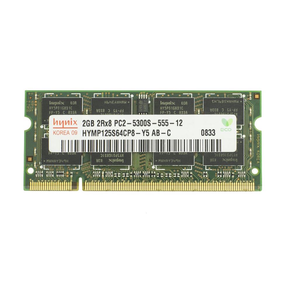 Hynix 1GB DDR2 2Rx16 PC2-6400S-666-12 品質が完璧 - メモリー