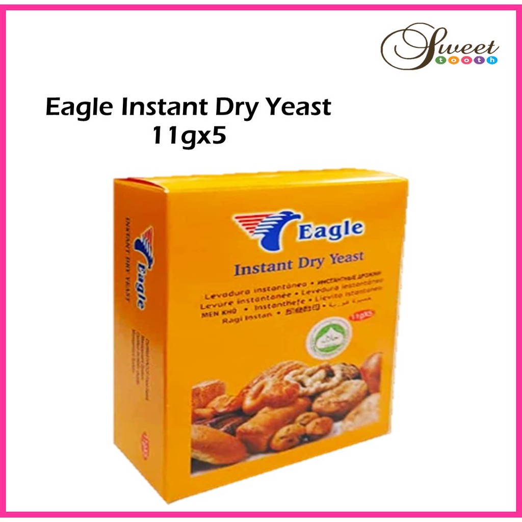 Eagle Instant Dry Yeast 11g x 5 Halal Shopee Malaysia