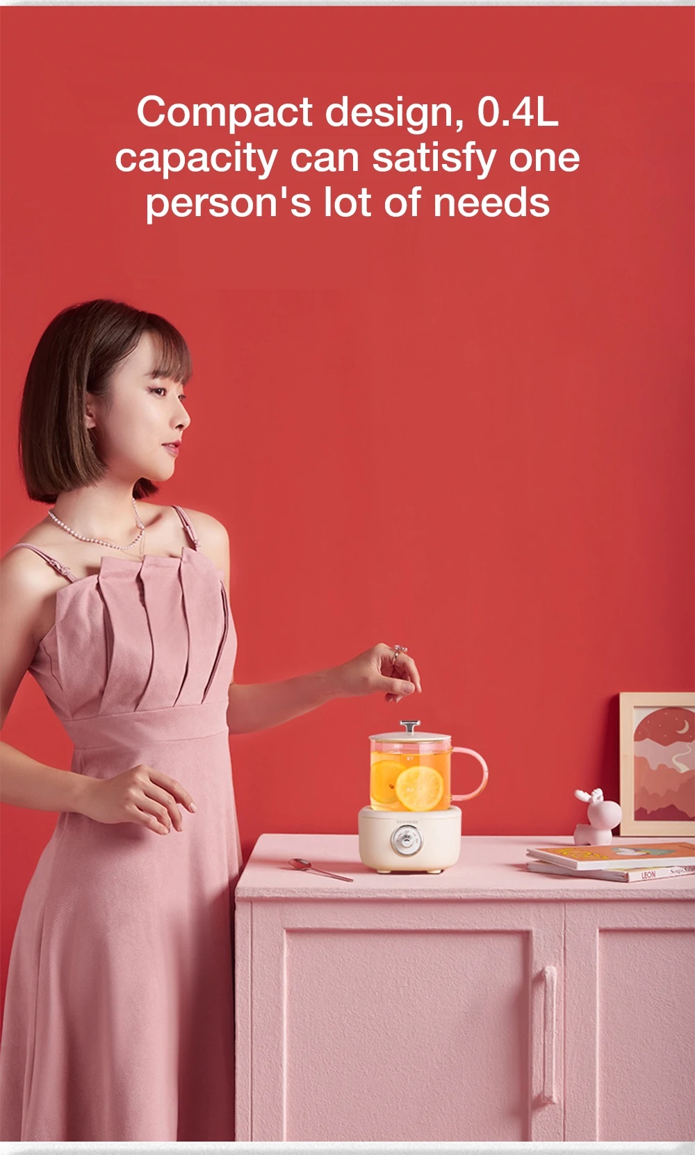 Xiaomi Ocooker 220V 400W Multifunctional electric kettle 400ML Compact ...