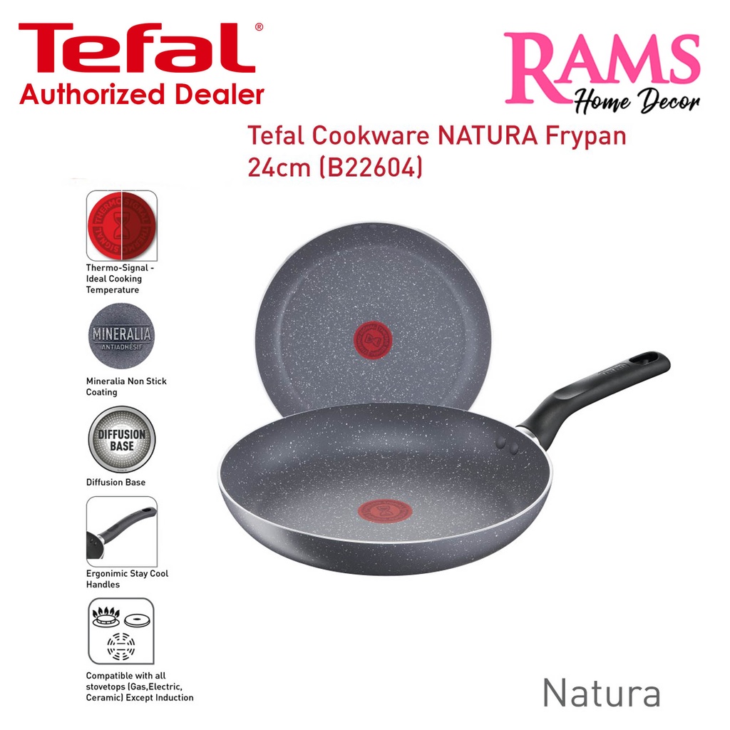 Tefal Natura Frypan / Natura Wokpan / NonStick Frypan / NonStick