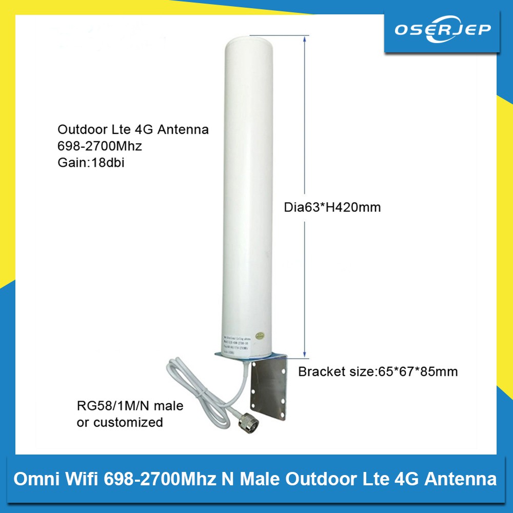 698-2700MHz Barrel Antenna Long Benchtop Outdoor Full Frequency Enlarge ...