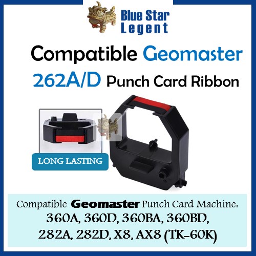 Compatible Geomaster Punch Card Ribbon 262A 262D 360A 360D 360BA 360BD ...