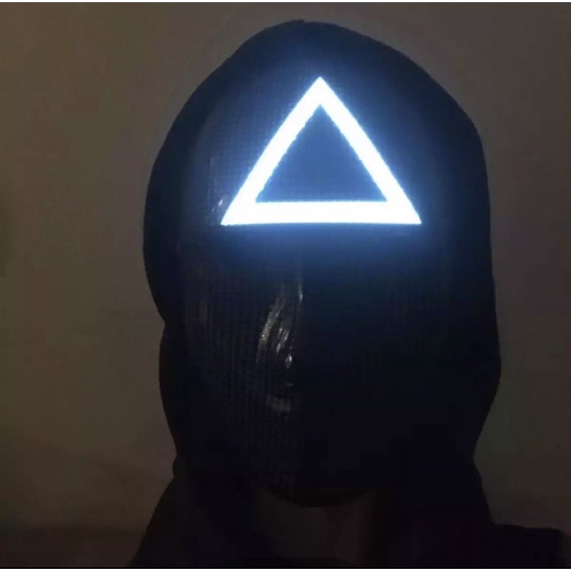 LED game mask Game Mask COS Cosplay Pretends To Play The Korean TV
