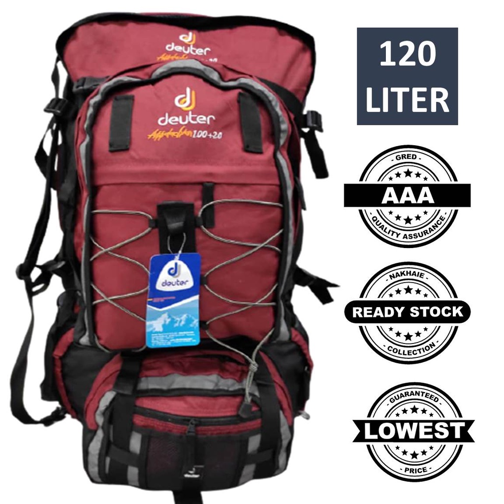 PELBAGAI WARNA 120 LITER BEG DEUTER FUTURA-TRAVEL-BEG HIKING