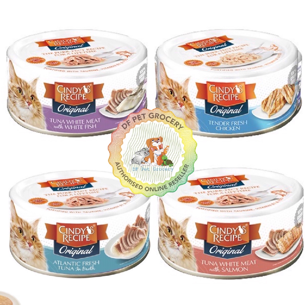 Cindy Recipe ORIGINAL 80g - 100% Grain Free - Cat Wet Food | Shopee ...