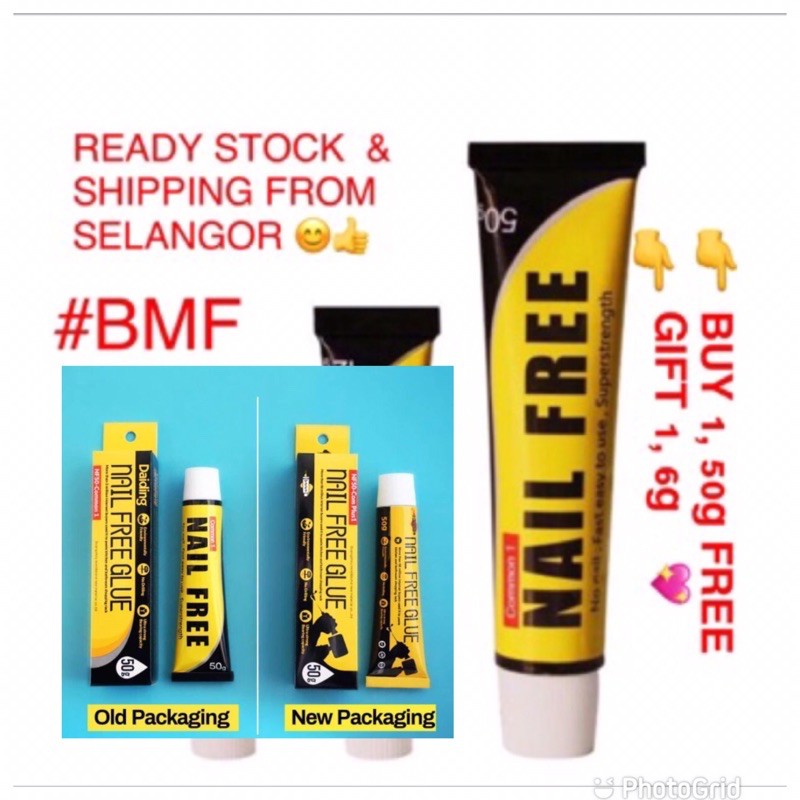 Sealant Fix Adhesive Glue Free Nail Glue Tape Glue Nail Free Glue Super