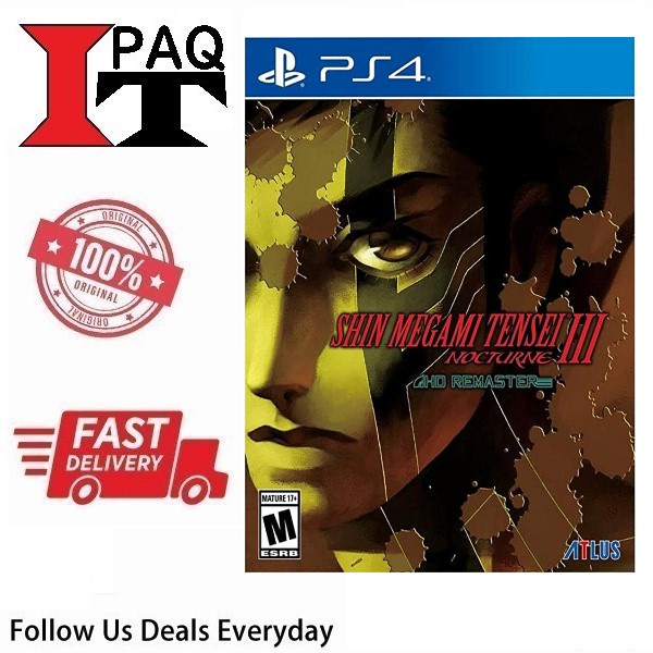 Shin Megami Tensei III Nocturne HD Remaster (PlayStation PS4