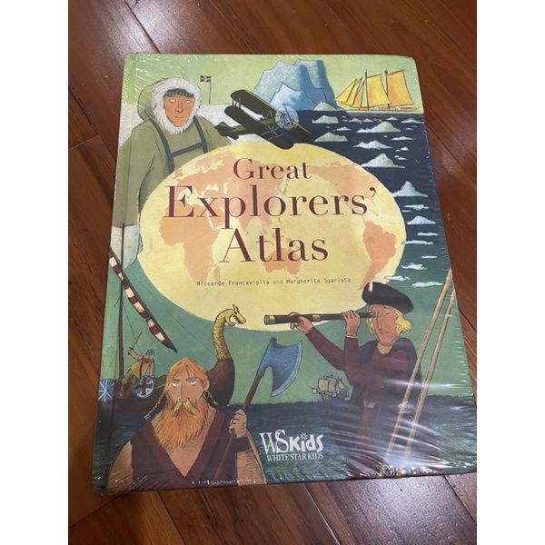 Great explorers Atlas white star kids (minor bump) | Shopee Malaysia