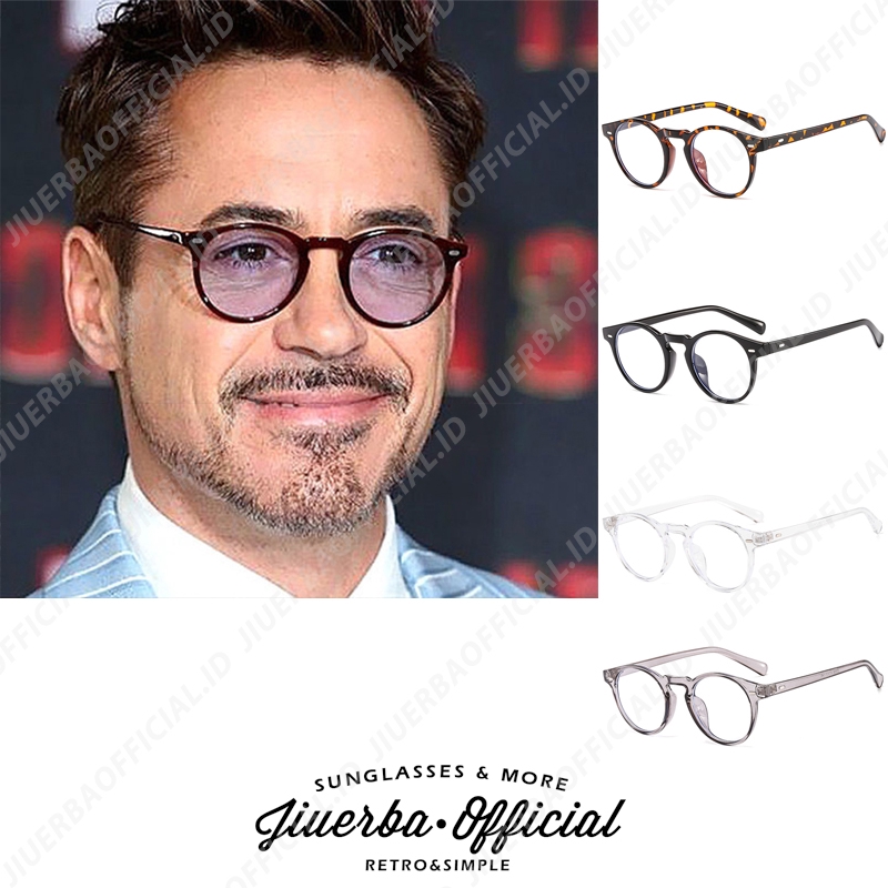 Men's circle frame glasses best sale