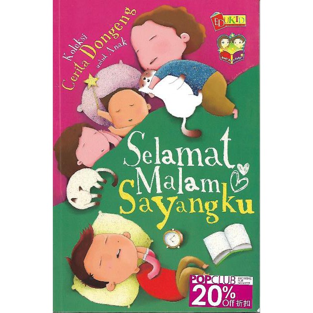 Koleksi Cerita Dongeng Untuk Anak Selamat Malam Sayangku | Shopee Malaysia