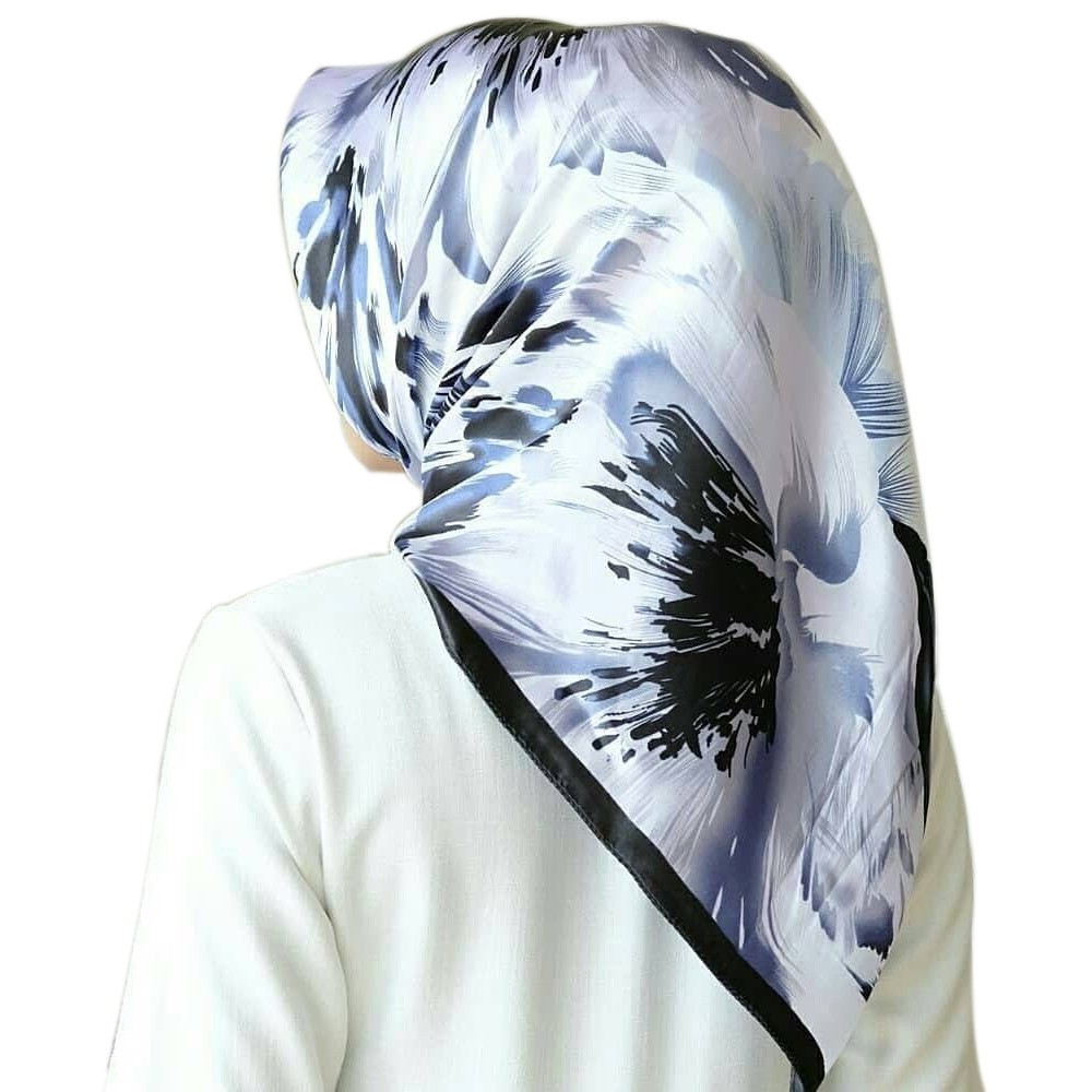 Tudung Bawal Satin BANYAK PATTERN CORAK BUNGA Printed Hijab Bidang 43 ...