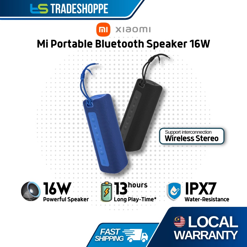 Xiaomi Mi Portable Bluetooth Speaker 16W True Wireless Stereo Builtin