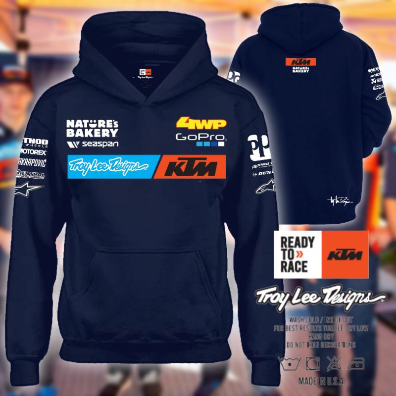 Ktm hoodie troy lee hotsell