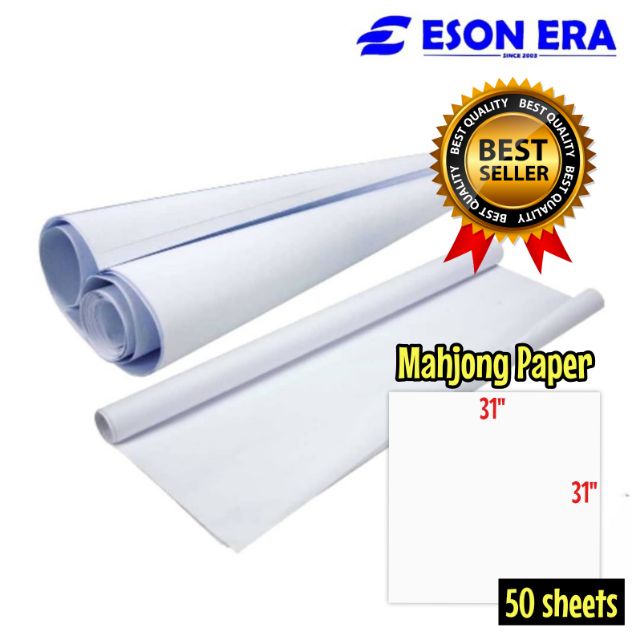 White Mahjong Paper 50gsm 31