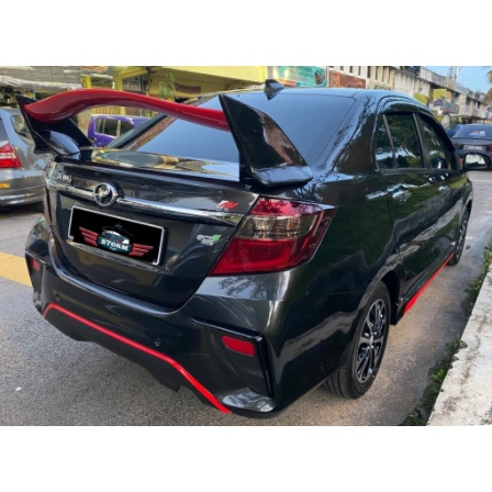 Perodua Bezza 2016-2020 (FC Type R) Spoiler With 2K Color Paint -FRP ...