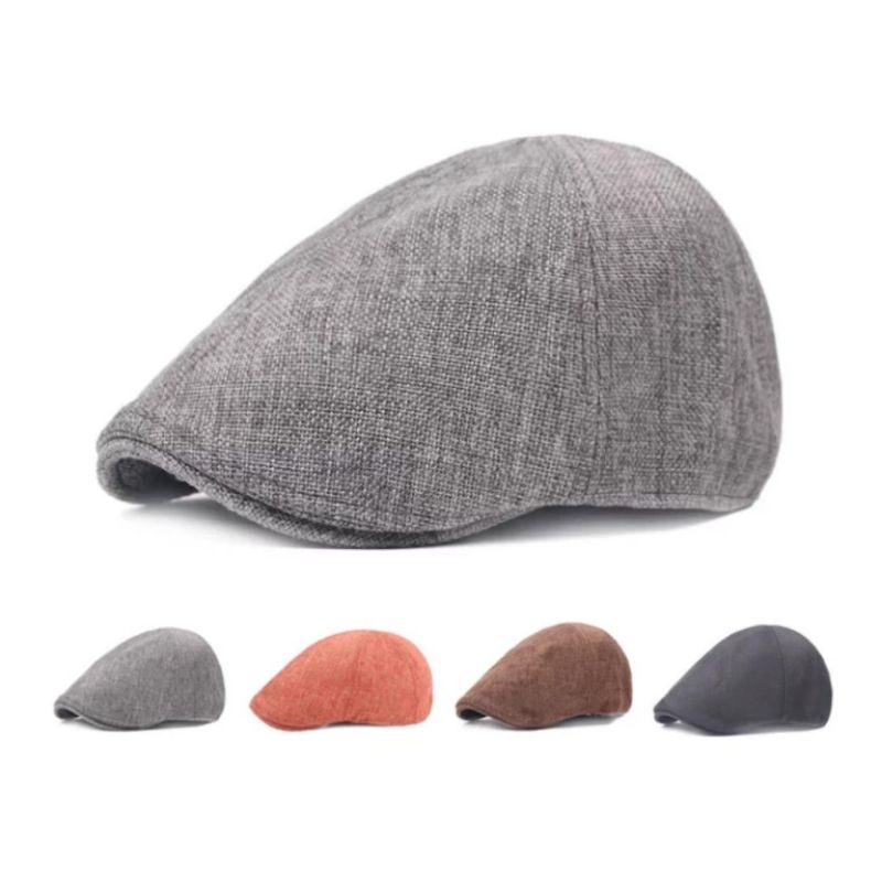 rre outdoor Topi Pakcik British Newsboy Baker Boy Baretta Flat Cap Hat ...