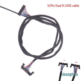 LVDS Cable 30 Pin, 1-Ch 8-Bit, For LG Type Panel (Right Supply-FFC-Connector)  