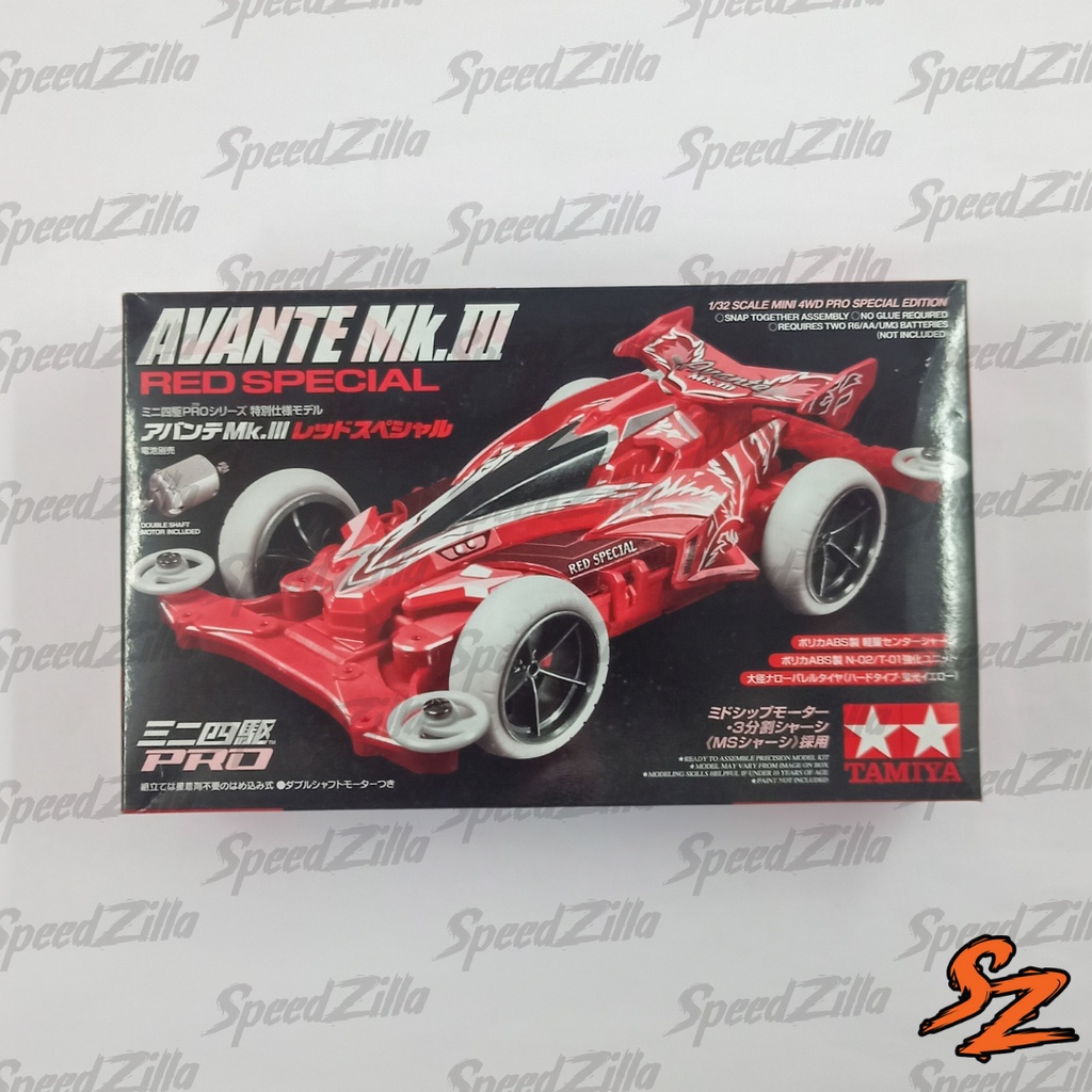 [SpeedZilla] Tamiya Avante Mk3 Red Special 95425 KIT | Shopee Malaysia