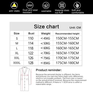 Cleanroom Suit Esd Jumpsuit Ppe Clothing Coverall Washable Antistatic Working Overall Baju