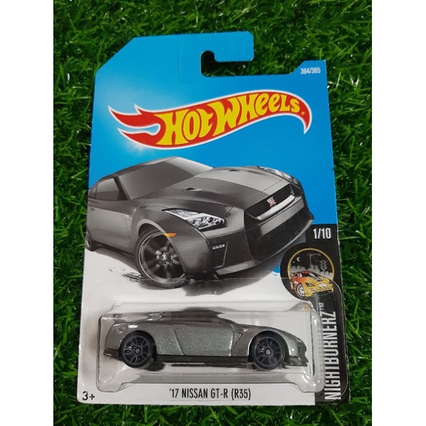 Hot Wheels 17 NISSAN GT-R (R35) KELABU | Shopee Malaysia