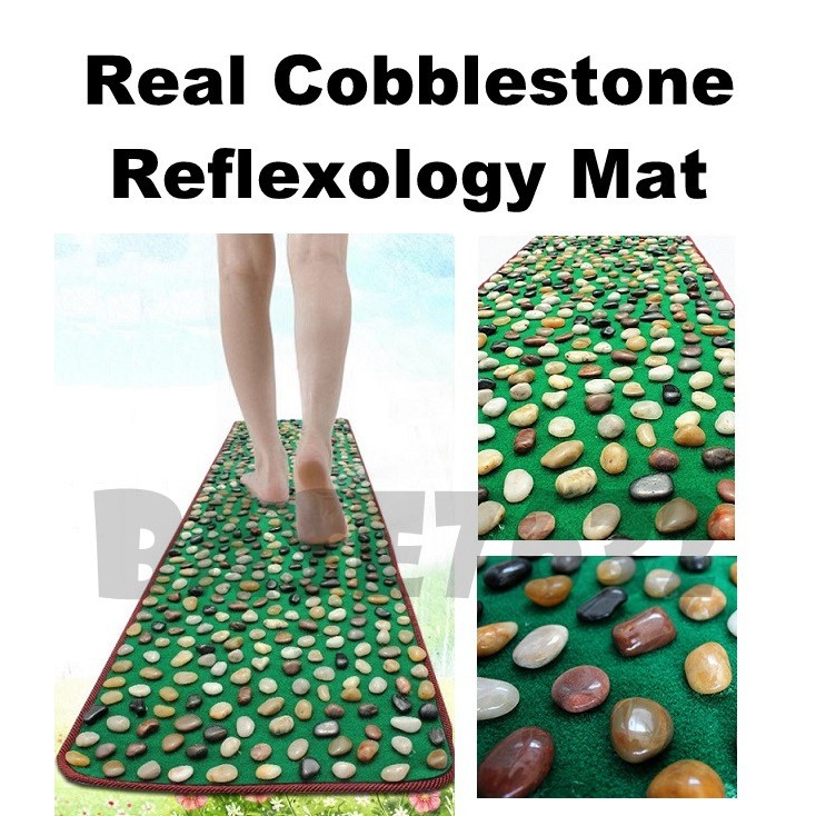 150*40cm REAL Cobblestone Cobble Stone Pebble Foot Walking Reflexology