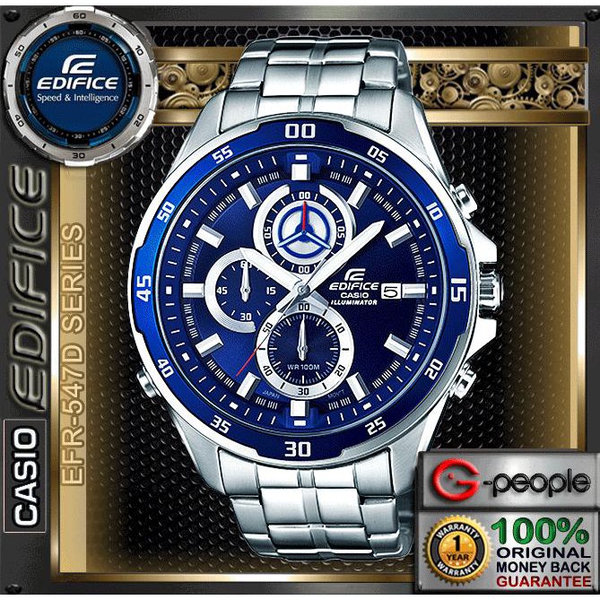 CASIO EDIFICE EFR 547D 2A EFR 547D Watch Shopee Malaysia