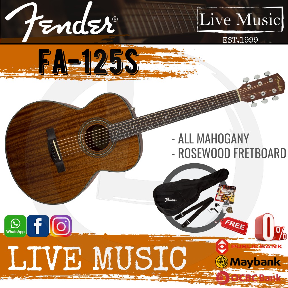 Fender fa125s deals