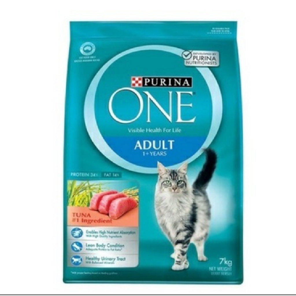 Purina One Adult Tuna dry cat food 7kg | Shopee Malaysia