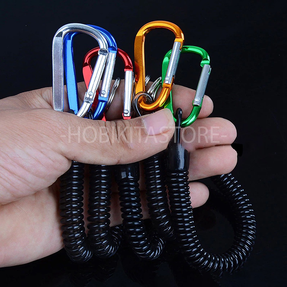 NEW!!! Fishing Lanyards Wire Spring 20cm/25cm Boating Fishing Ropes