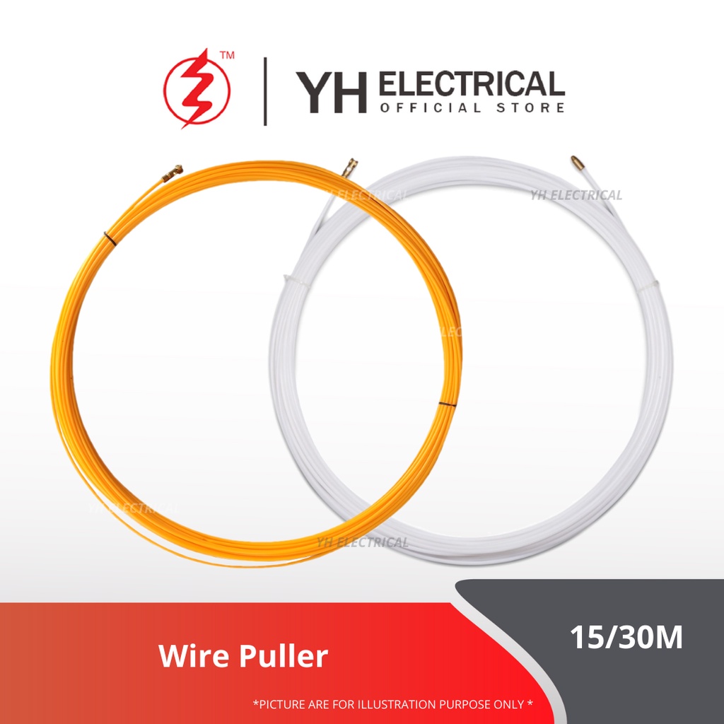 Electrical Wire Cable Puller / Wire Puller Reel Electric 15m / 30m (4mm
