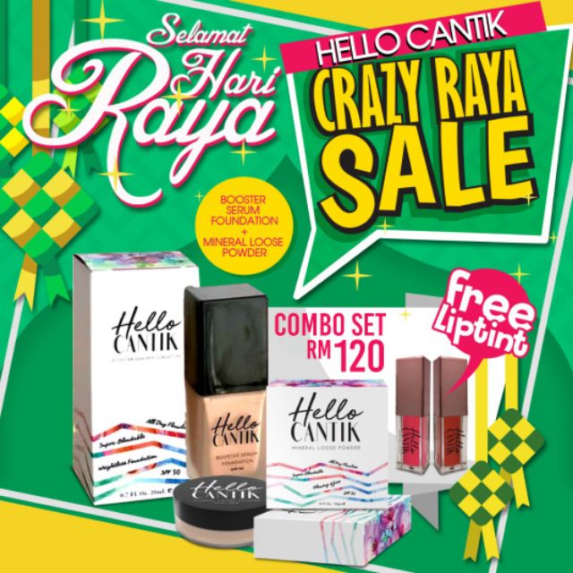 💥CRAZY SALES RAYA 💥 COMBO SET | Shopee Malaysia