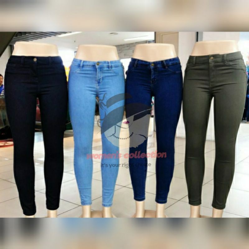 Woman Skinny Jeans 👖Good Quality 🛍Ready Stock in Malaysia 🇲🇾 | Shopee ...