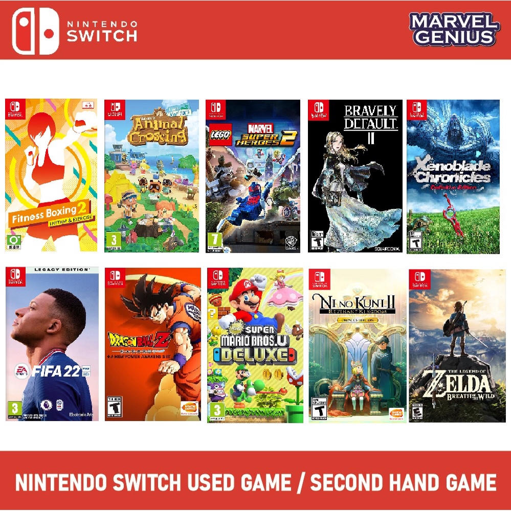 NSW NS Nintendo Switch Used Game / 2ND HAND GAME / SECONDHAND GAME