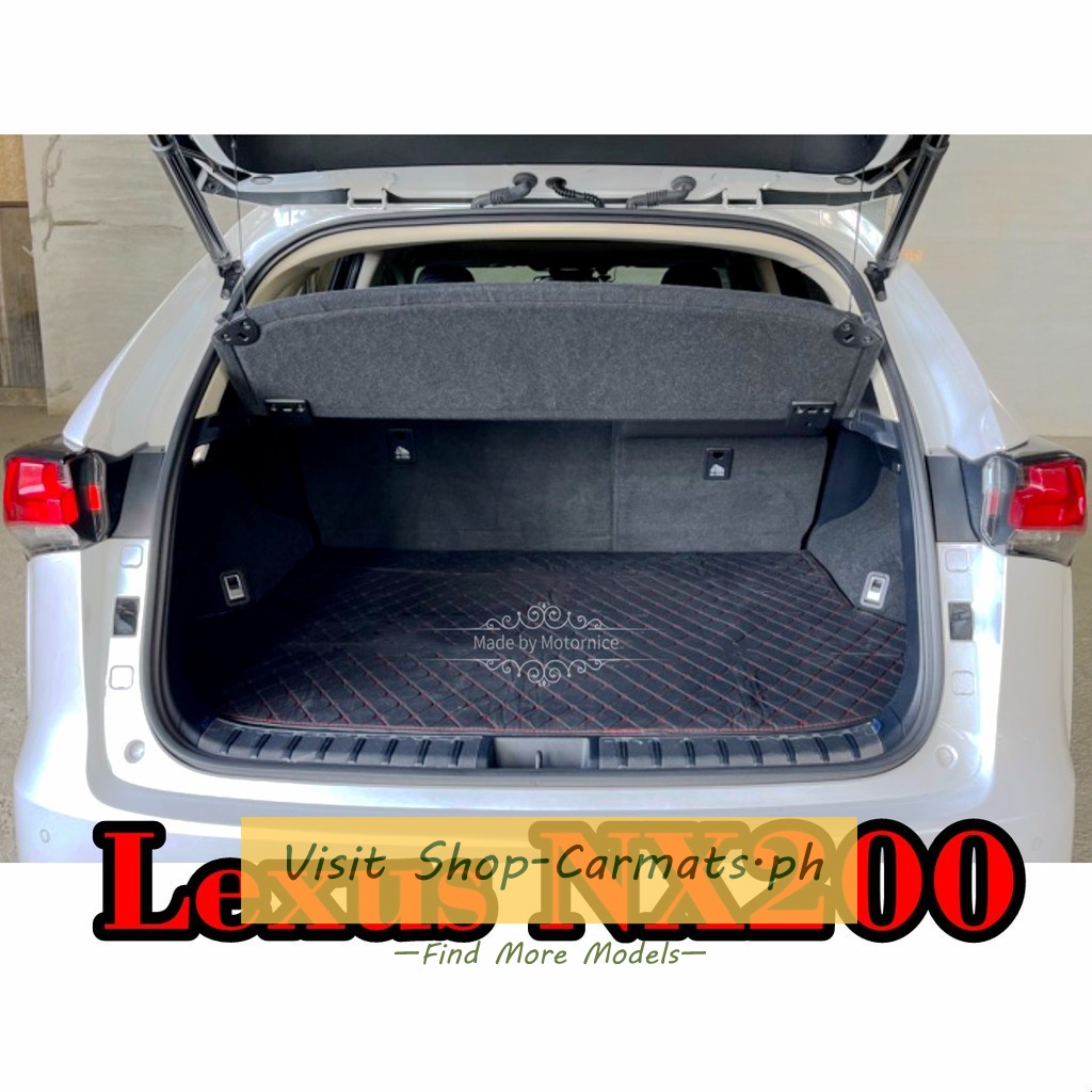 [Ready Stock] For Lexus NX200 Trunk Mats Antiskid Car Cargo Mats PU