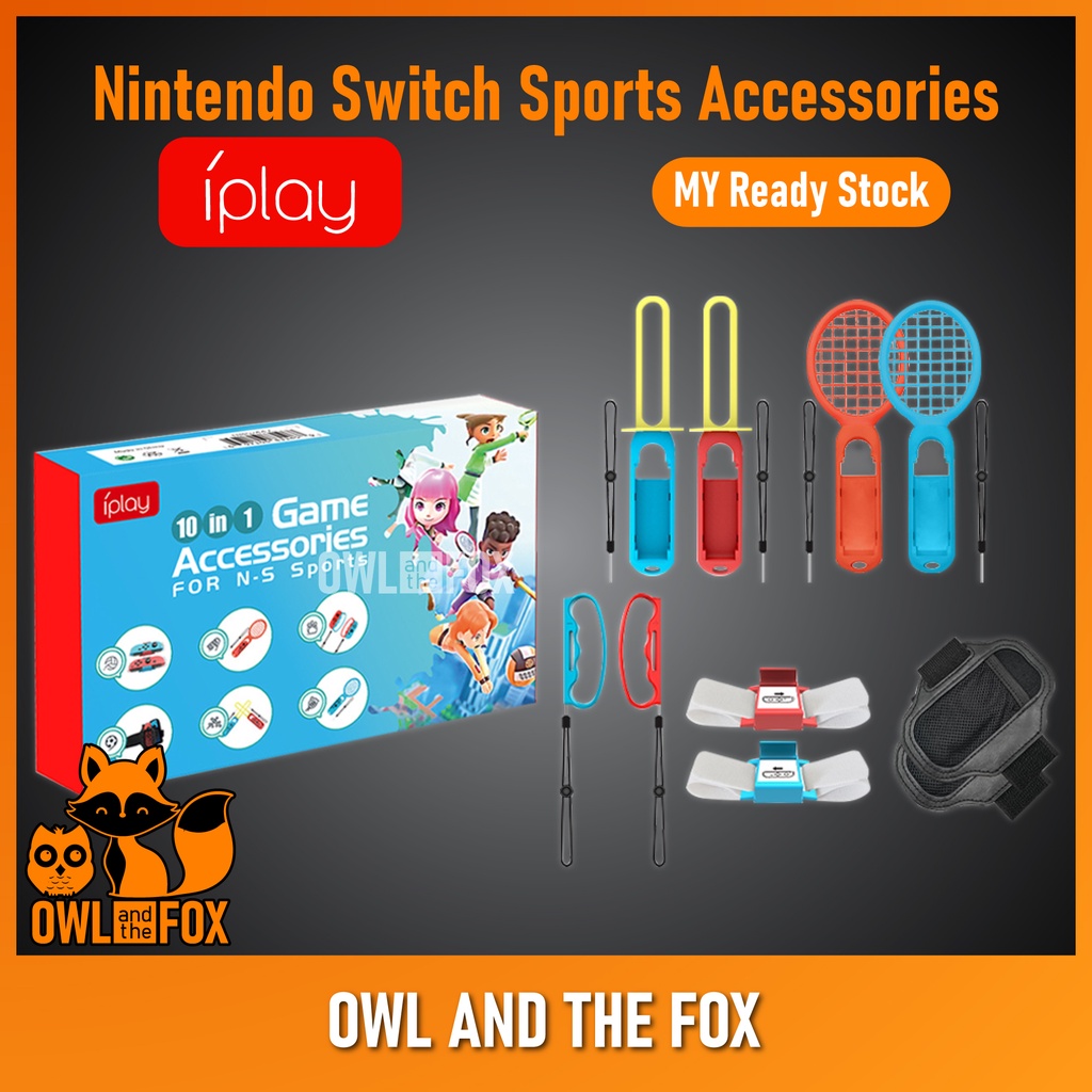 iPlay Nintendo Switch OLED V1 V2 10 In 1 Sports Accessories Set Joy con