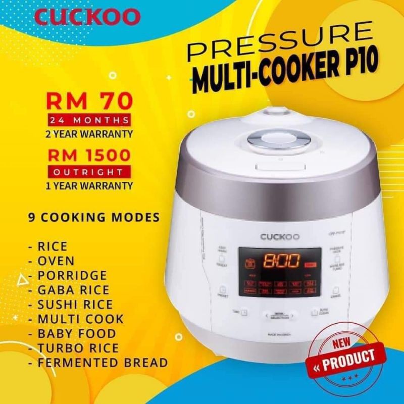 Multicooker p10 2025