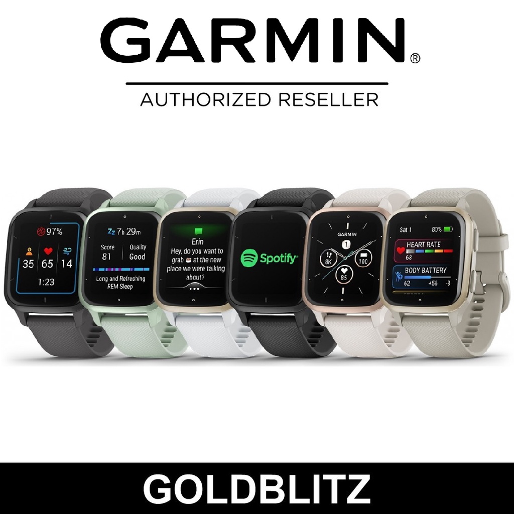 Garmin watch with online spo2