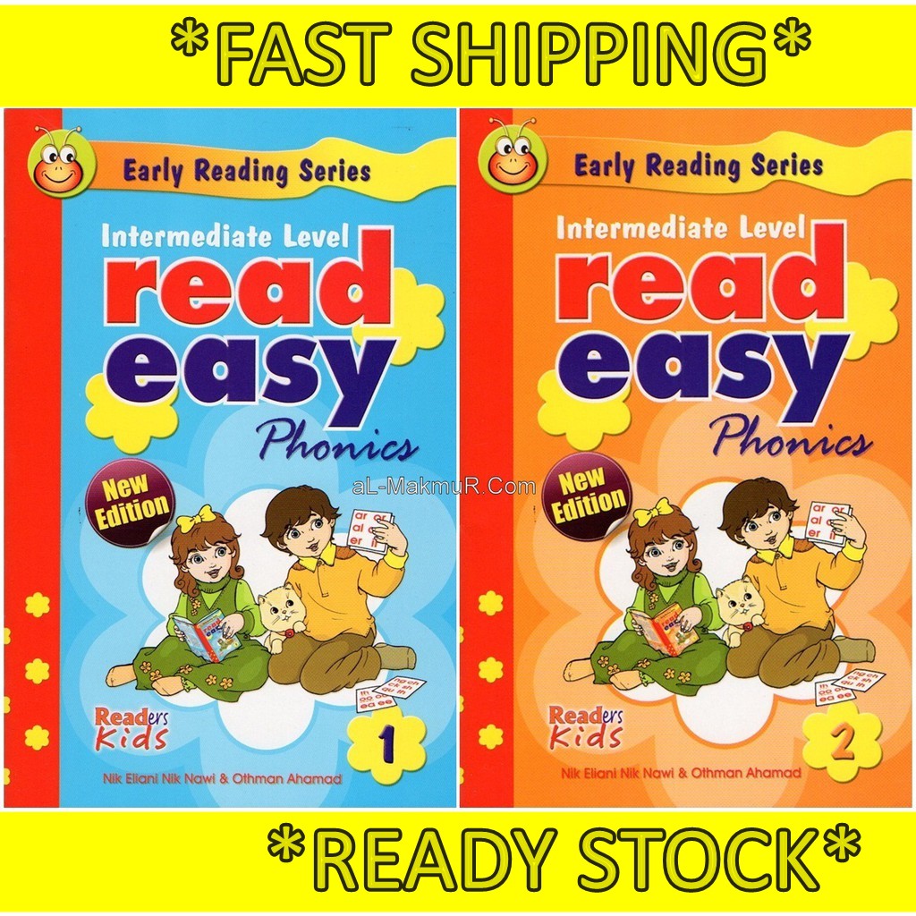 MyB Book : Early Reading Series Read Easy Phonics Intermediate Level 1 ...