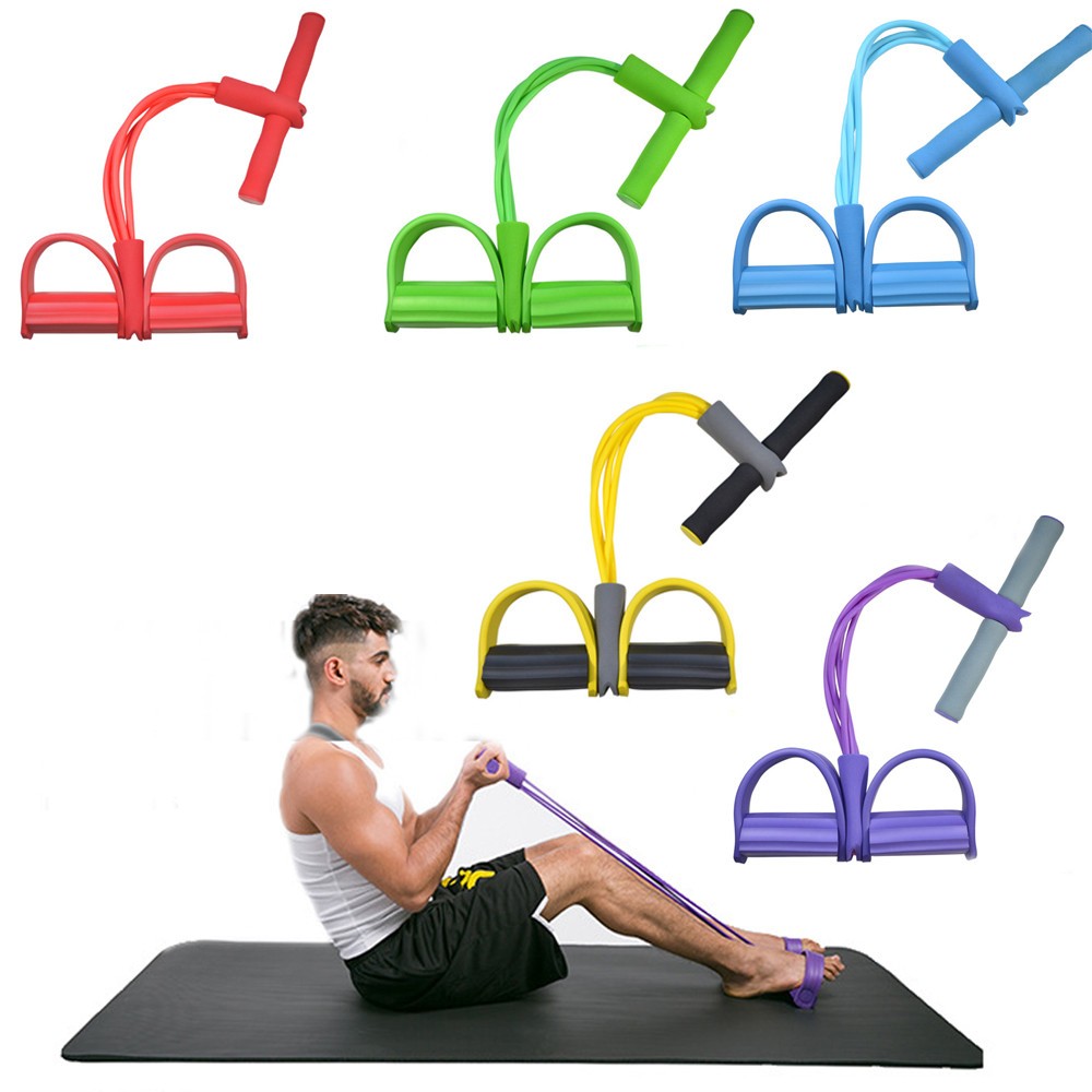 Elastic Sit Up Pull Rope Abdominal Fitness Exercise Sport Workout Equipments New Shopee Malaysia
