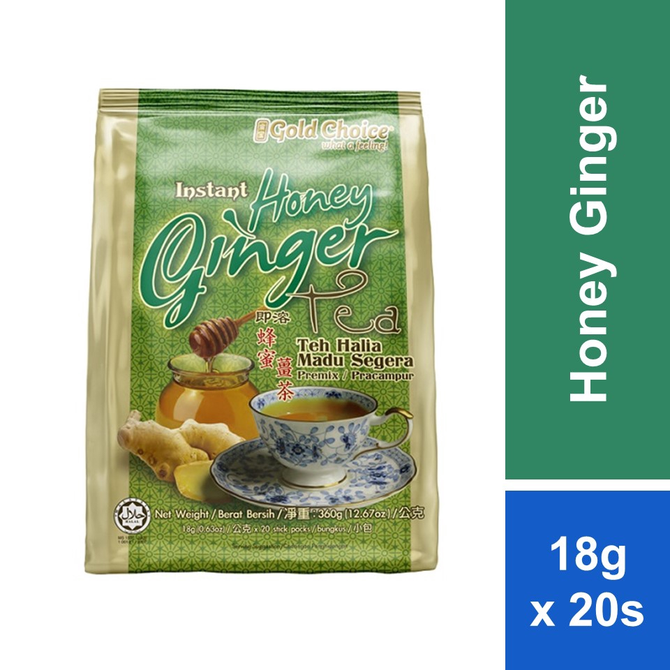 GOLD CHOICE Instant Honey Ginger Tea - (18g X 20'S) | Shopee Malaysia